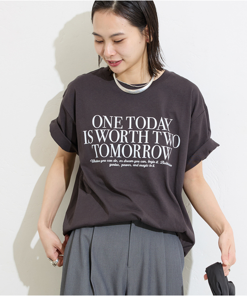 HTH shirring tee シャーリング　Tシャツ　ブラック　新品 shirring tee – YZ