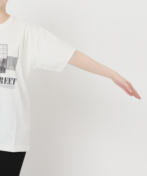 汗ジミ防止天竺プリントT（Tシャツ/カットソー）｜JOURNAL