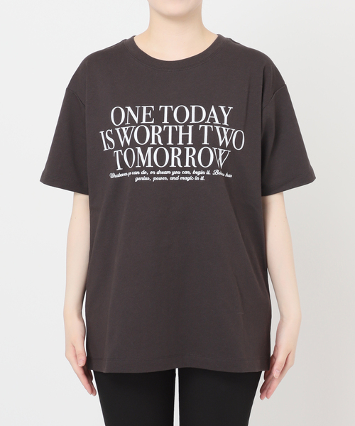 tシャツ 汗ジミ防止天竺プリントT レディース JOURNAL STANDARD tシャツ 汗ジミ防止天竺プリントT レディース