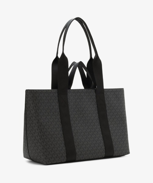MICHAEL KORS(マイケルコース)の「COOPER デュアル ハンドル トート ウィズ ジップ - MKシグネチャー(トートバッグ・メンズ・ブラック・FREE)」の7枚目の写真