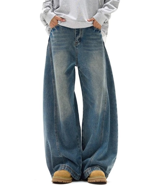 新品タグ付　ハグオーワー　デニムイージープルオンパンツ bottoms | HUG O WaR ONLINE STORE