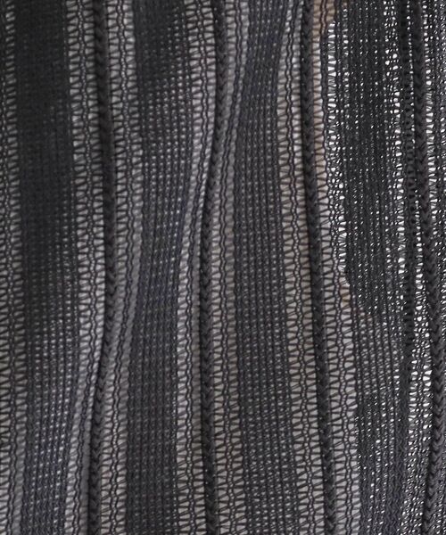 tk.TAKEO KIKUCHI(ティーケータケオキクチ)の「【セットアイテム】透かし編みオープンシャツ(シャツ/ブラウス・メンズ・ブラック/オフホワイト/ダークブラウン・02/03/04)」の11枚目の写真