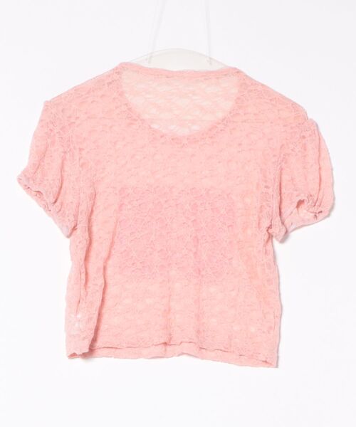 ARCHIVER(アーカイバ)の「【Lp】レースナンバリングTシャツ(Tシャツ/カットソー・レディース・ホワイト/ブラック/グレー/ピンク・FREE)」の15枚目の写真