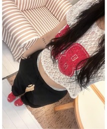 【Lp】レースナンバリングTシャツ