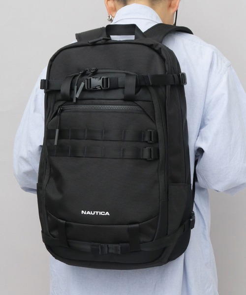 NAUTICA ブラック リュック NAUTICA｜ノーティカのバックパック/リュック（ブラック/黒色系）通販