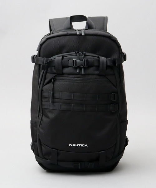 ノーティカ（NAUTICA）/バリスティック調ポリエステル 大容量 ビジネスバッグ バックパック A4 B4 キャリーオン対応 バリスティック調ポリエステル 大容量 ビジネスバッグ バックパック A4
