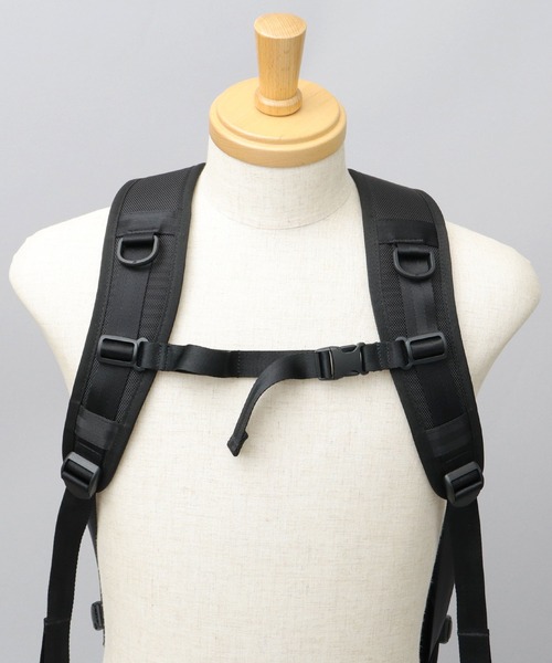 NAUTICA(ノーティカ)の「バリスティック調ポリエステル 大容量 ビジネスバッグ バックパック A4・B4・PC収納・キャリーオン対応(バックパック/リュック・メンズ・ブラック・FREE)」の5枚目の写真