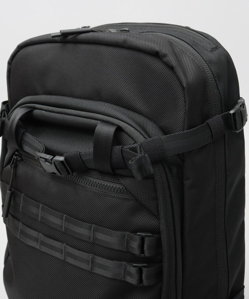 NAUTICA(ノーティカ)の「バリスティック調ポリエステル 大容量 ビジネスバッグ バックパック A4・B4・PC収納・キャリーオン対応(バックパック/リュック・メンズ・ブラック・FREE)」の8枚目の写真