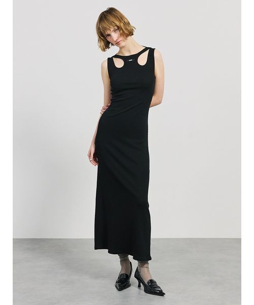 SORIN ストレッチリブ カットアウト マキシドレス SORIN（ソリン ）の「Stretchy Rib Cut-out Maxi Dress