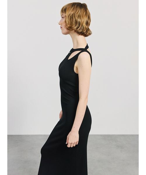 SORIN(ソリン )の「Cut-out Tank Dress/カットアウトタンクドレス(ワンピース・レディース・ブラック/ダークグレー・36/38)」の11枚目の写真