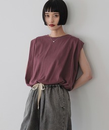 LOWRYS FARM | バルーンプルオーバーフレンチスリーブ　574769(Tシャツ/カットソー)