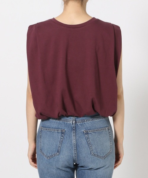 LOWRYS FARM（ローリーズファーム）の「バルーンプルオーバーフレンチスリーブ　574769（Tシャツ/カットソー・レディース・エンジ/チャコールグレー/オフホワイト・FREE）」の16枚目の写真