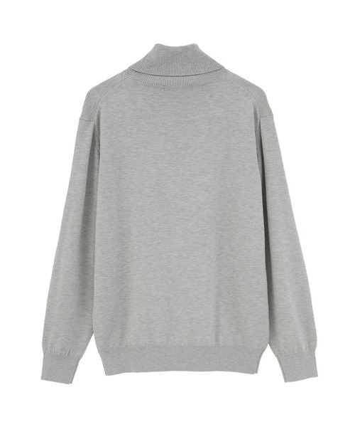 MEN'S BIGI(メンズビギ)の「【ACTIVE TAILOR/アクティブテイラー】12Gジャカードタートルネックニット(ニット/セーター・メンズ・モカ/グレー/ブラック/ホワイト・01/02/03)」の10枚目の写真