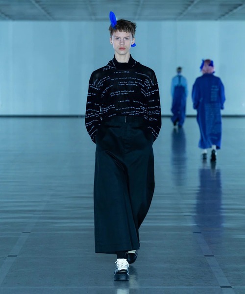 SHINYAKOZUKA（シンヤコヅカ）の「LOOSE WITH DICKIES　ISSUE7（チノパンツ・メンズ・ブラック/ダークグレー・S/M）」の8枚目の写真