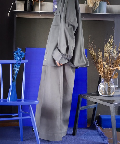 SHINYAKOZUKA（シンヤコヅカ）の「LOOSE WITH DICKIES　ISSUE7（チノパンツ・メンズ・ブラック/ダークグレー・S/M）」の13枚目の写真