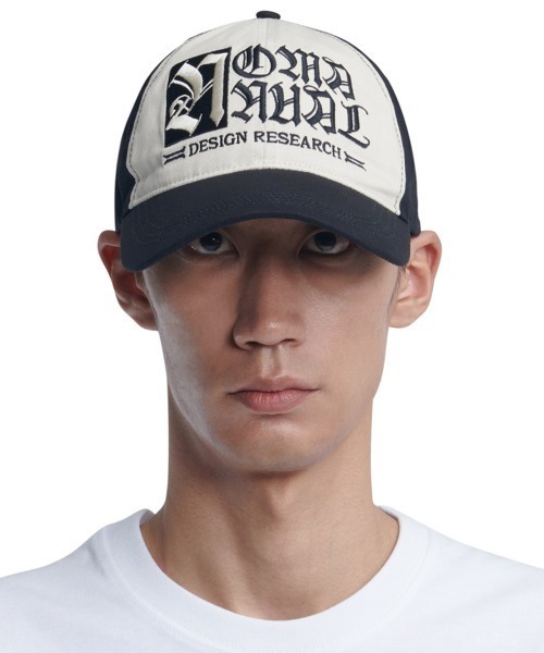 日本未入荷NOMANUALのPOINTED LOGO BALL CAP 全2色 セール】「NOMANUAL /ノーマニュアル」DROP C.T BALL CAP