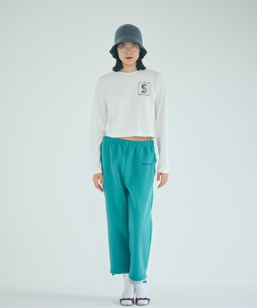 SEA(シー)の「GRAPHIC L/S TEE (THE SEAVALLEY)(Tシャツ/カットソー・レディース・ホワイト/ベージュ・0/1/2)」の3枚目の写真