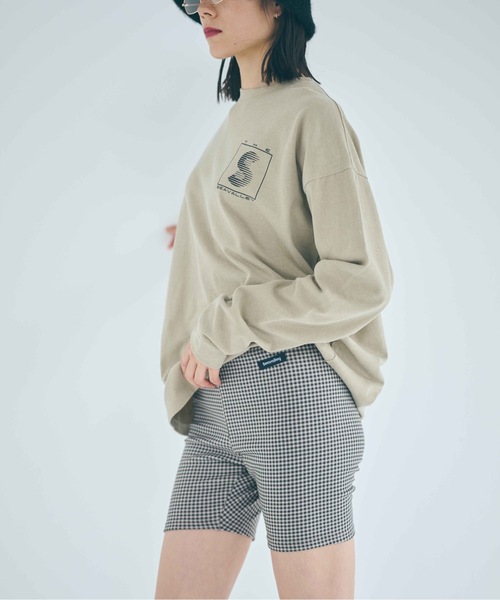 SEA(シー)の「GRAPHIC L/S TEE (THE SEAVALLEY)(Tシャツ/カットソー・レディース・ホワイト/ベージュ・0/1/2)」の7枚目の写真
