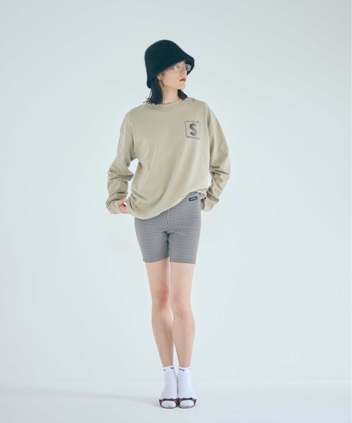 SEA(シー)の「GRAPHIC L/S TEE (THE SEAVALLEY)(Tシャツ/カットソー・レディース・ホワイト/ベージュ・0/1/2)」の6枚目の写真