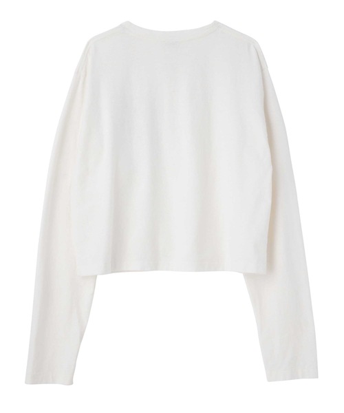 SEA(シー)の「GRAPHIC L/S TEE (THE SEAVALLEY)(Tシャツ/カットソー・レディース・ホワイト/ベージュ・0/1/2)」の12枚目の写真