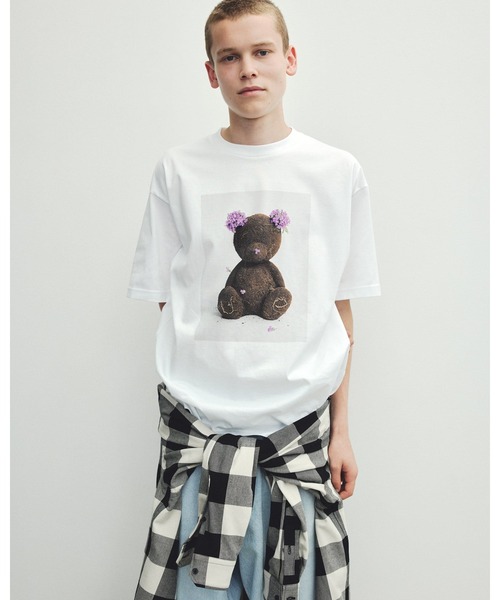 YUNI YOSHIDA: MUD DOLL S/S TEE（Tシャツ/カットソー）｜uniform