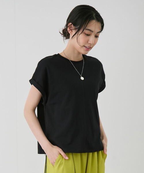 Jayro(ジャイロ)の「サイドギャザープルオーバー(Tシャツ/カットソー・レディース・ホワイト系その他/ブラック/グレー・FREE)」の5枚目の写真