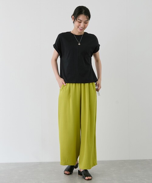 Jayro(ジャイロ)の「サイドギャザープルオーバー(Tシャツ/カットソー・レディース・ホワイト系その他/ブラック/グレー・FREE)」の8枚目の写真