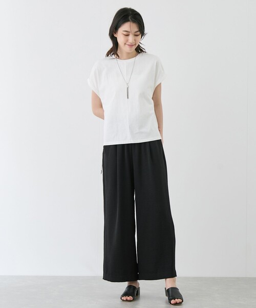 Jayro(ジャイロ)の「サイドギャザープルオーバー(Tシャツ/カットソー・レディース・ホワイト系その他/ブラック/グレー・FREE)」の22枚目の写真
