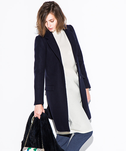 'PalinkA（パリンカ）の「メルトンチェスターコート（その他アウター・レディース・ネイビー/グレー/ブラック・36/38）」の3枚目の写真