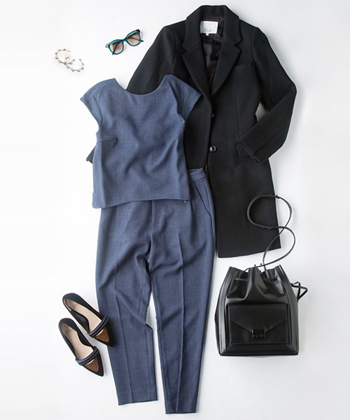 'PalinkA（パリンカ）の「メルトンチェスターコート（その他アウター・レディース・ネイビー/グレー/ブラック・36/38）」の4枚目の写真