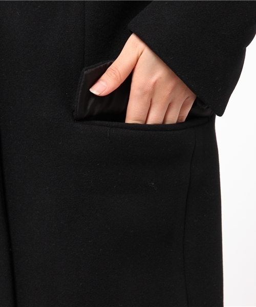 'PalinkA（パリンカ）の「メルトンチェスターコート（その他アウター・レディース・ネイビー/グレー/ブラック・36/38）」の10枚目の写真