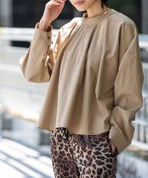 Munich | コットンブロードクロップド2wayブラウス(シャツ/ブラウス)