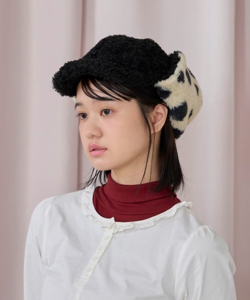 kaorinomori（カオリノモリ）の「kaorinomori ルネキャップ ジジ / カオリノモリ（キャップ・レディース・ホワイト/ピンク/ブラック・M/57.5cm）」の14枚目の写真