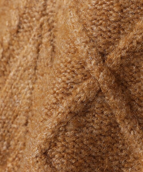 BEAMS mini（ビームスミニ）の「ケーブルニット ショートパンツ 2025FW（90～140cm）（その他パンツ・キッズ・ホワイト系その他5/ブラウン系その他3・MEDIUM/L(130～140)/LARGE）」の19枚目の写真