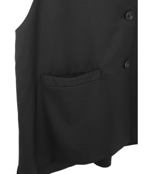 mizuiro ind ディープVネックワイドベスト