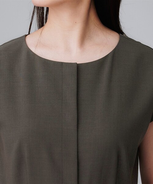 UNTITLED（アンタイトル）の「【きれいめ/オールインワン】梳毛調合繊コンビネゾン（サロペット/オーバーオール・レディース・チャコールグレー・48/44/04/02/01/00）」の5枚目の写真