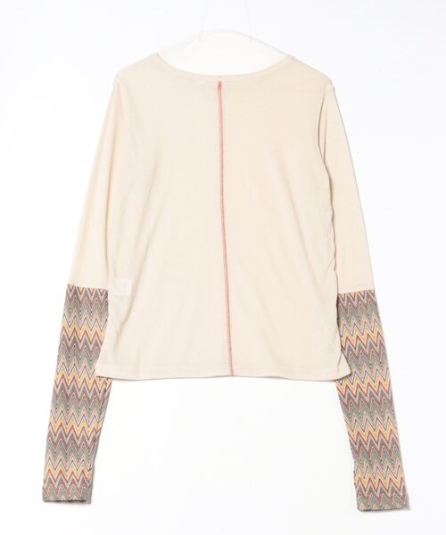 チチカカ(チチカカ)の「クシュクシュスリーブシアーTシャツ(Tシャツ/カットソー・レディース・オレンジ/ブラック/ライトベージュ・FREE)」の19枚目の写真