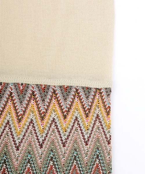 チチカカ(チチカカ)の「クシュクシュスリーブシアーTシャツ(Tシャツ/カットソー・レディース・オレンジ/ブラック/ライトベージュ・FREE)」の14枚目の写真