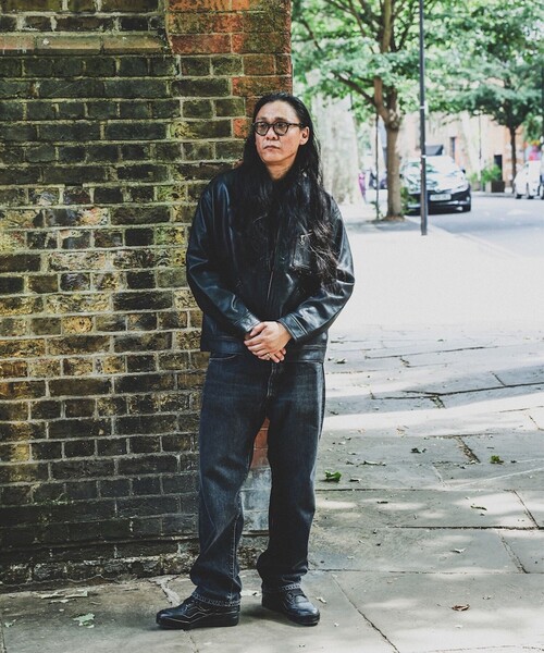 BEAMS（ビームス）の「【別注】Lee / 91-B Lamb Leather Jacket（ブルゾン・メンズ・ブラック・LARGE/MEDIUM/SMALL/X-LARGE）」の3枚目の写真