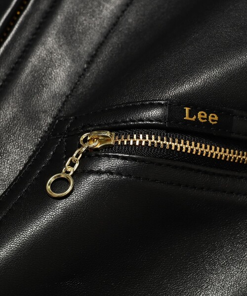 BEAMS（ビームス）の「【別注】Lee / 91-B Lamb Leather Jacket（ブルゾン・メンズ・ブラック・LARGE/MEDIUM/SMALL/X-LARGE）」の12枚目の写真