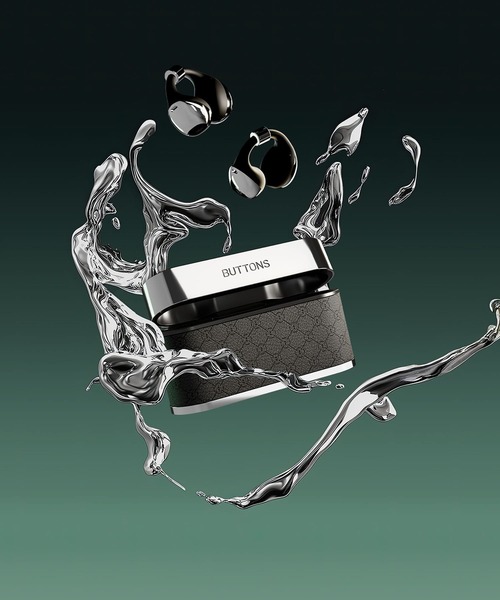 ESTNATION（エストネーション）の「BUTTONS / BUTTONS CLIP（ヘッドフォン/イヤホン・メンズ・ライトブラウン/ブラック・FREE）」の3枚目の写真