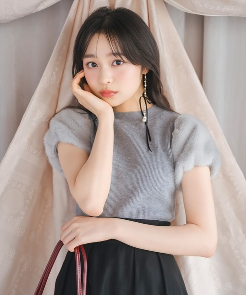 WILLSELECTION（ウィルセレクション）の「ファースリーブニットプル