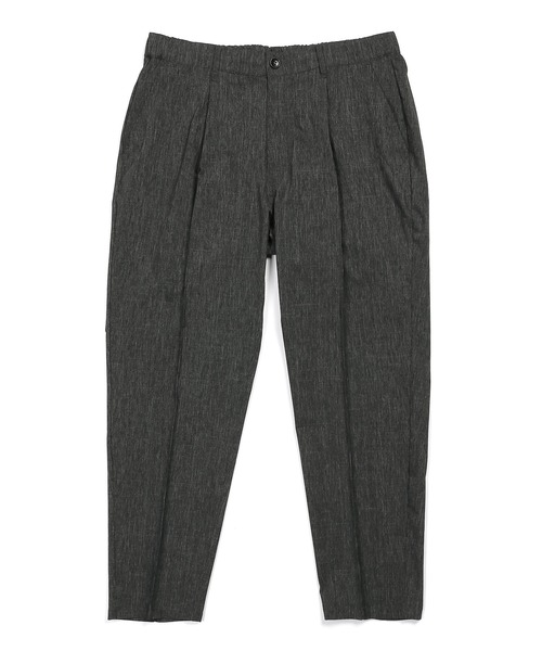 The DUFFER of ST.GEORGE(ザダファーオブセントジョージ)の「SETUP DOT MESH SLACKS:ドットメッシュ調 セットアップスラックス(スラックス・メンズ・ネイビー/チャコールグレー・SMALL/X-LARGE/LARGE/MEDIUM)」の9枚目の写真
