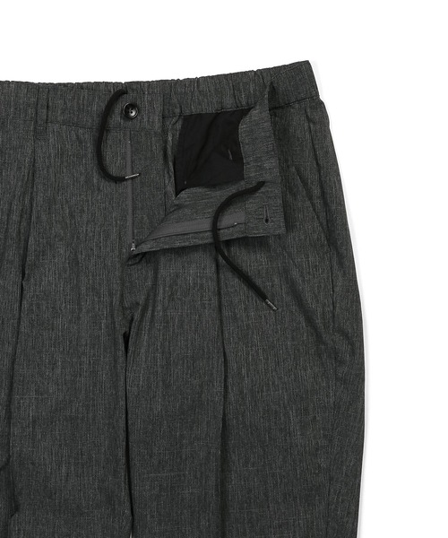 The DUFFER of ST.GEORGE(ザダファーオブセントジョージ)の「SETUP DOT MESH SLACKS:ドットメッシュ調 セットアップスラックス(スラックス・メンズ・ネイビー/チャコールグレー・SMALL/X-LARGE/LARGE/MEDIUM)」の11枚目の写真