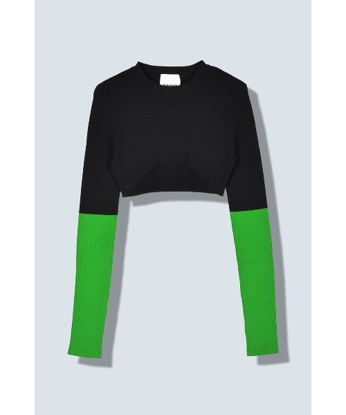 OMMO ニット OMMO ONLINE STORE / POINT SHEER KNIT CD