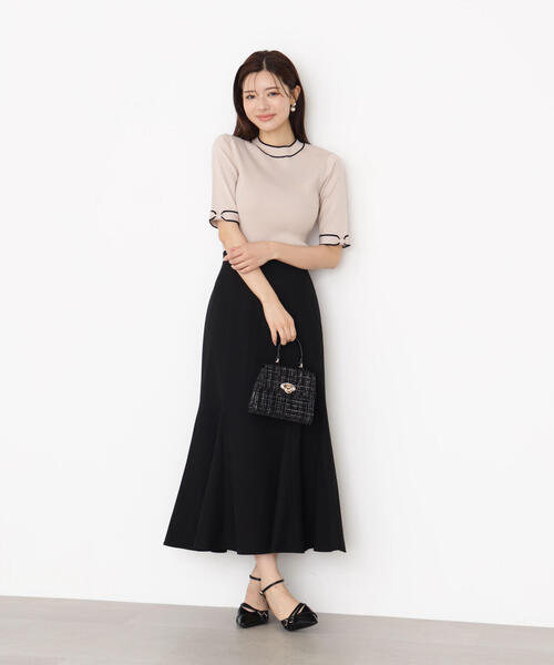 PROPORTION BODY DRESSING（プロポーションボディドレッシング）の「＜ウォッシャブル＞ハイウエストマーメイドスカート / 1215220921（スカート・レディース・ブラック/ボルドー/ダークグレー/ブラウン/チャコールグレー・MEDIUM/P/S/SMALL/PSS）」の11枚目の写真