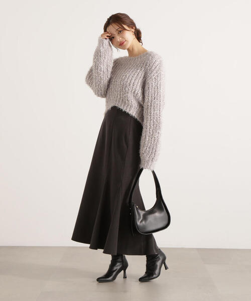 PROPORTION BODY DRESSING（プロポーションボディドレッシング）の「＜ウォッシャブル＞ハイウエストマーメイドスカート / 1215220921（スカート・レディース・ブラック/ボルドー/ダークグレー/ブラウン/チャコールグレー・MEDIUM/P/S/SMALL/PSS）」の18枚目の写真