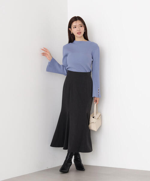 PROPORTION BODY DRESSING（プロポーションボディドレッシング）の「＜ウォッシャブル＞ハイウエストマーメイドスカート / 1215220921（スカート・レディース・ブラック/ボルドー/ダークグレー/ブラウン/チャコールグレー・MEDIUM/P/S/SMALL/PSS）」の19枚目の写真