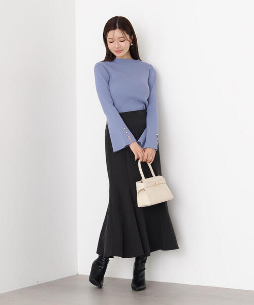 PROPORTION BODY DRESSING（プロポーションボディドレッシング）の「＜ウォッシャブル＞ハイウエストマーメイドスカート / 1215220921（スカート・レディース・ブラック/ボルドー/ダークグレー/ブラウン/チャコールグレー・MEDIUM/P/S/SMALL/PSS）」の20枚目の写真