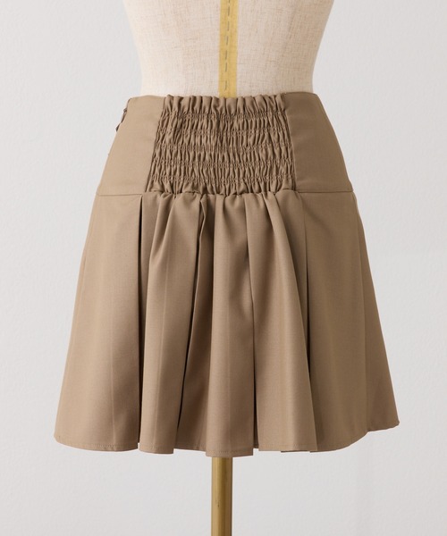 セール】サイドベルトプリーツスカート（スカート）｜one after